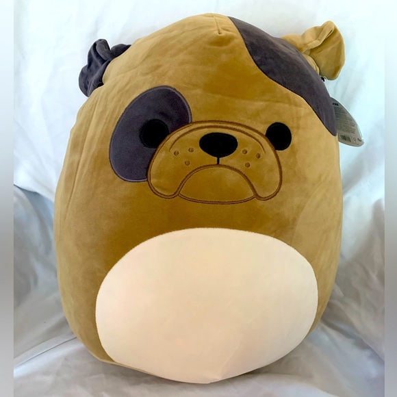 Squishmallows Loafer - Bulldog 16 inch - Picture 1 of 8